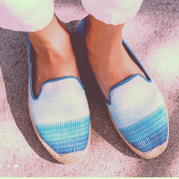 Shades of Blue Soludos Platform Espadrilles - Picture 5 of 6